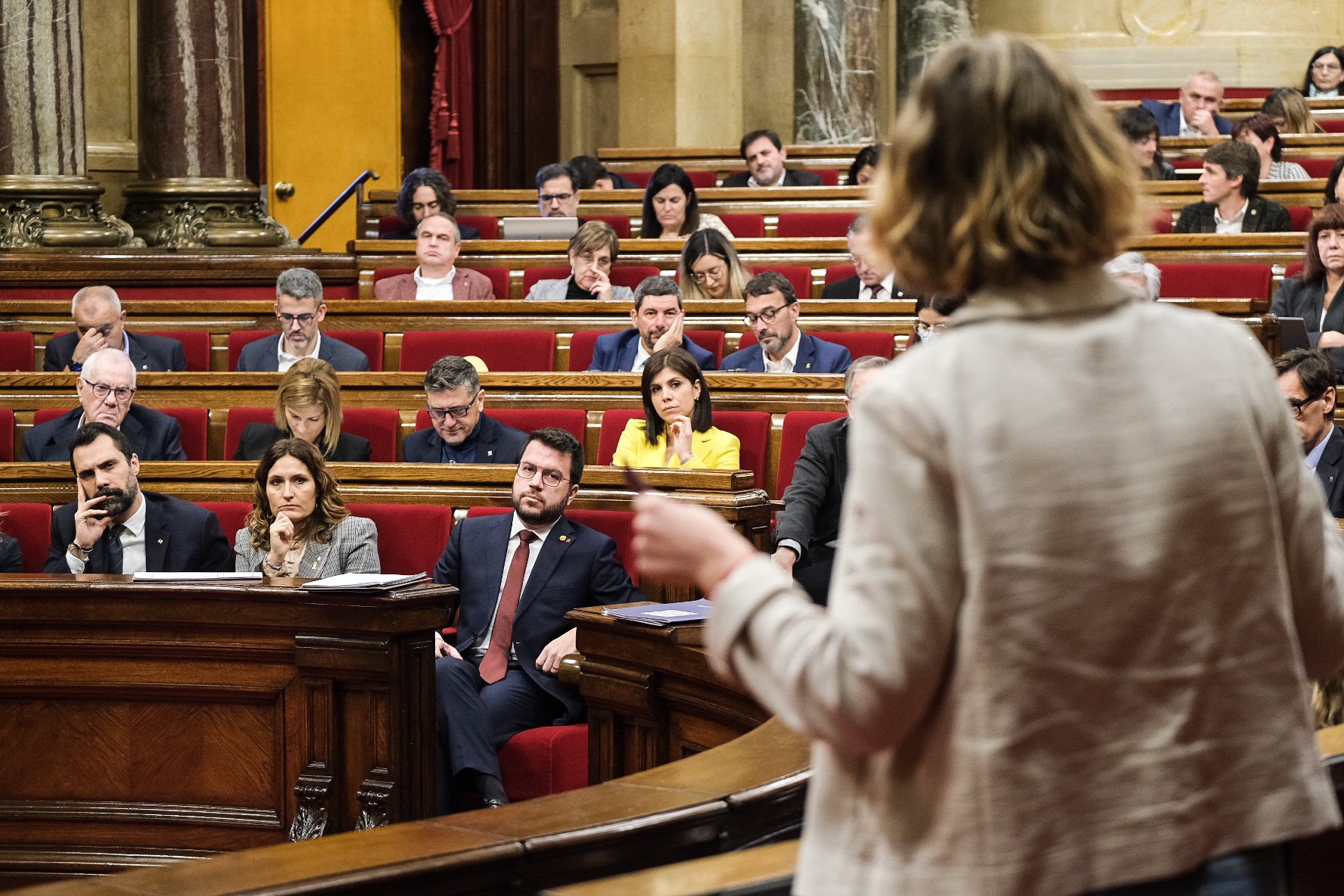 PSC, ERC i comuns porten al Parlament la defensa de l'enduriment dels desordres públics