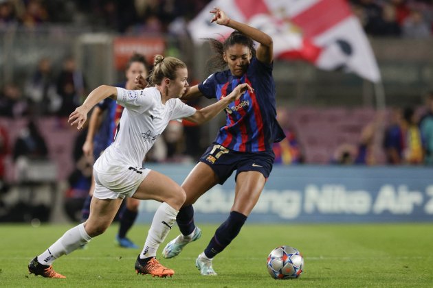 Salma Paraulluelo Barça femenino Rosengard / Foto: EFE