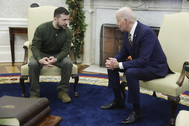 Volodimir Zelenski Joe Biden reunio Casa Blanca / Efe Volodimir Zelenski Joe Biden reunio Casa Blanca / Efe