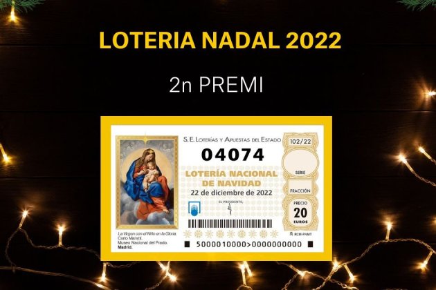 segundo premio loteria navidad 2022
