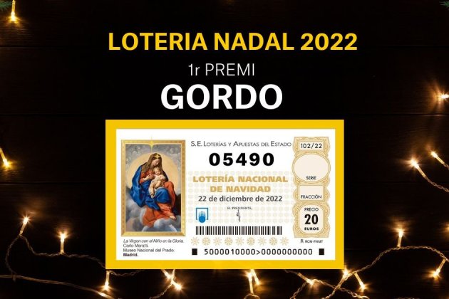 gordo loteria navidad 2022 primer premio