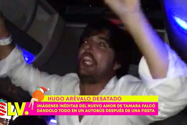 Hugo Arévalo borracho cara Sálvame Telecinco