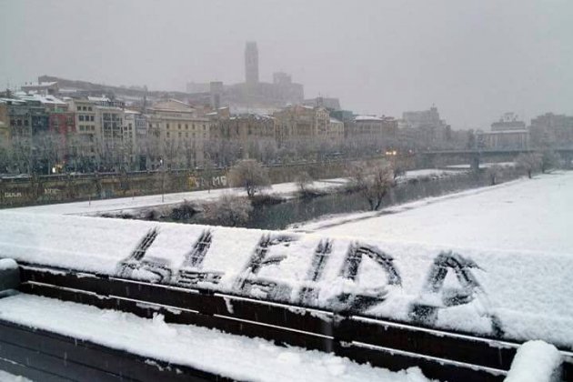 Lleida nevada / Pol P.