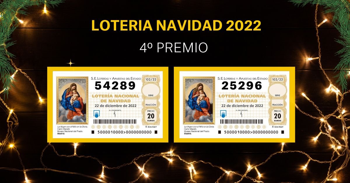 Cuartos premios Loteria Navidad 2022 Cuartos premios Loteria Navidad 2022
