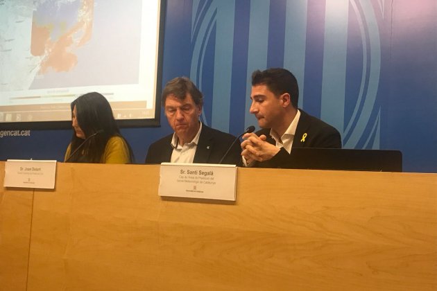 Rueda prensa Generalitat Neucat nevada / GL