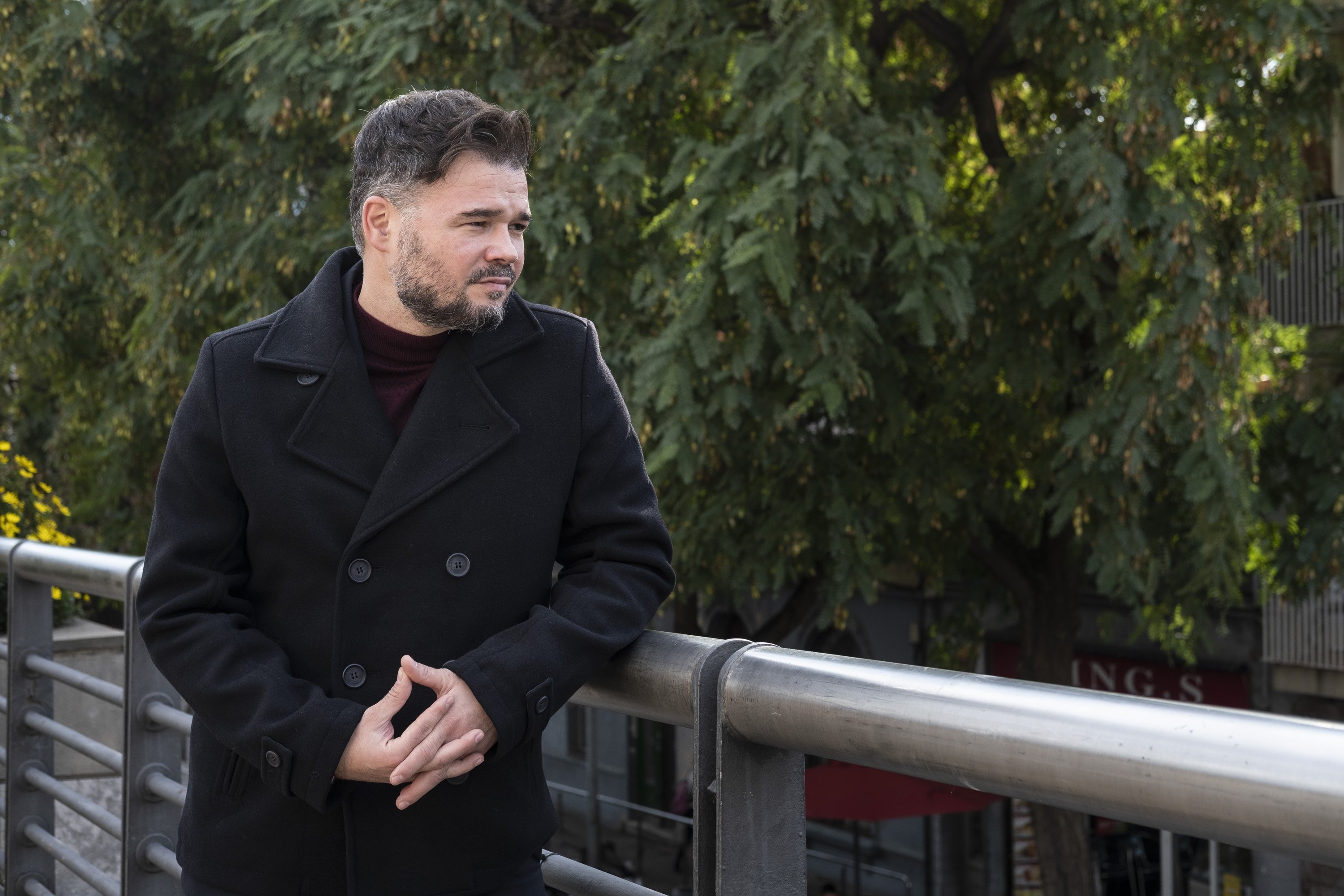 Gabriel Rufián: "Con más fuerza se obliga al PSOE a hacer un referéndum"