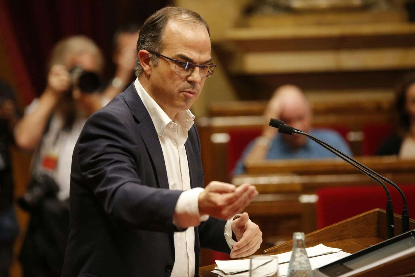 Turull: "Quien actúa unilateralmente es el Estado español"