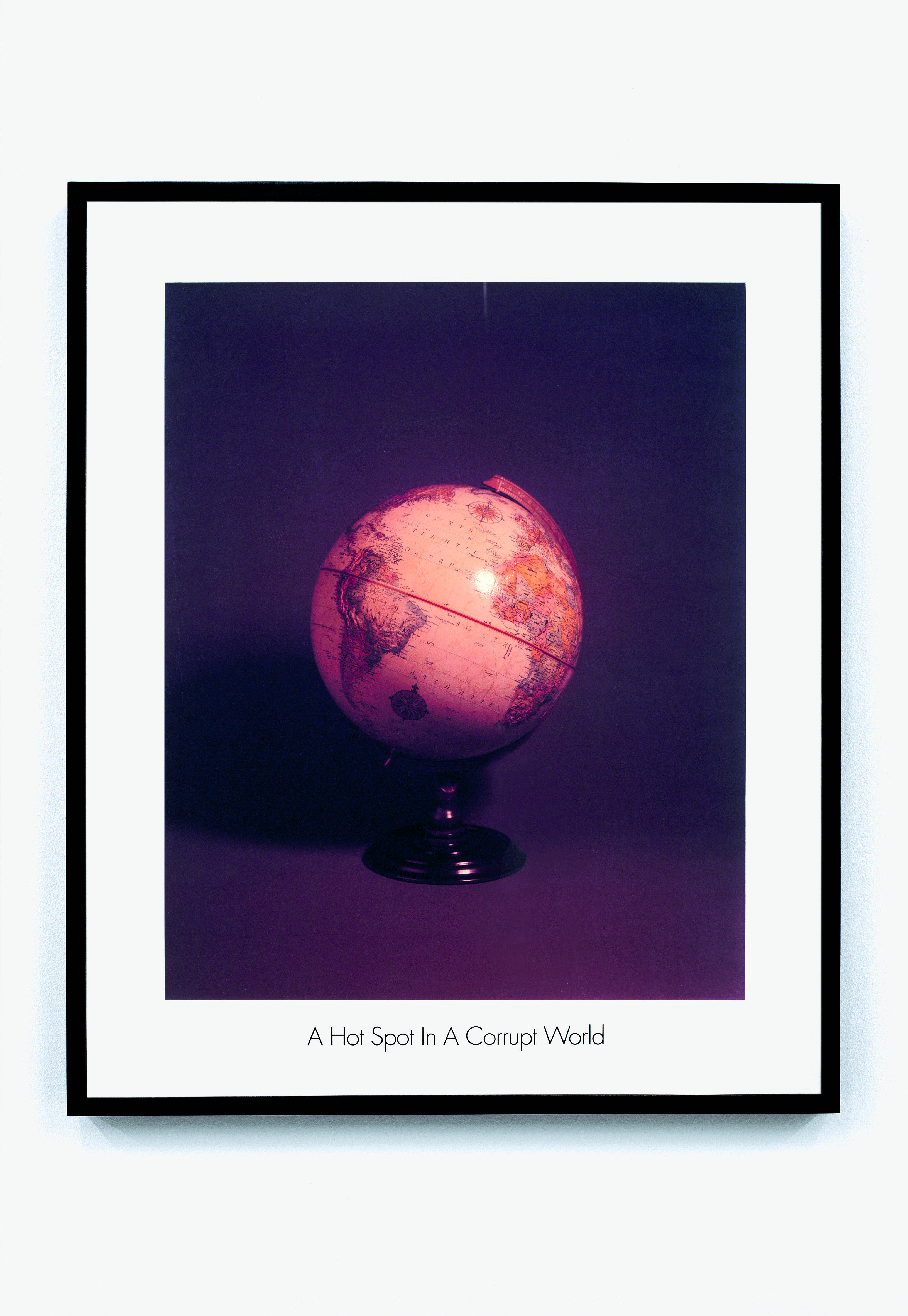 Un punt calent en un món corrupte © Carrie Mae Weems, gentilesa Jack Shainman Gallery, Nova York i Galerie Barbara Thumm, Berlin. Un punt calent en un món corrupte © Carrie Mae Weems, gentilesa Jack Shainman Gallery, Nova York i Galerie Barbara Thumm, Berlin.