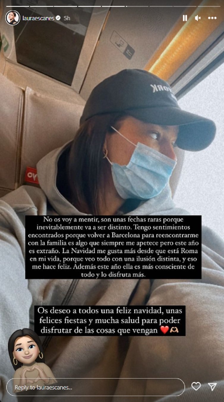 Laura Escanes, reflexionando IG stories Laura Escanes, reflexionando IG stories