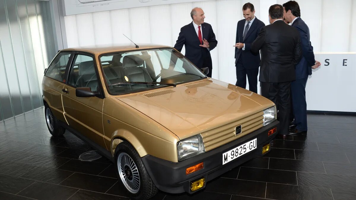 Felipe VI Seat Ibiza Felipe VI Seat Ibiza