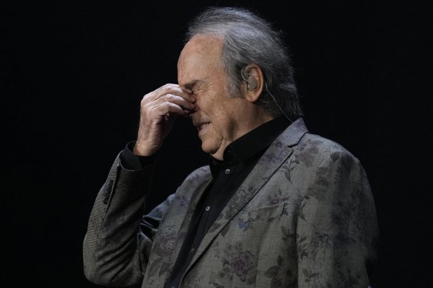 Concierto despido Manuel Serrat en el Palau Sant Jordi Barcelona Foto: Efe