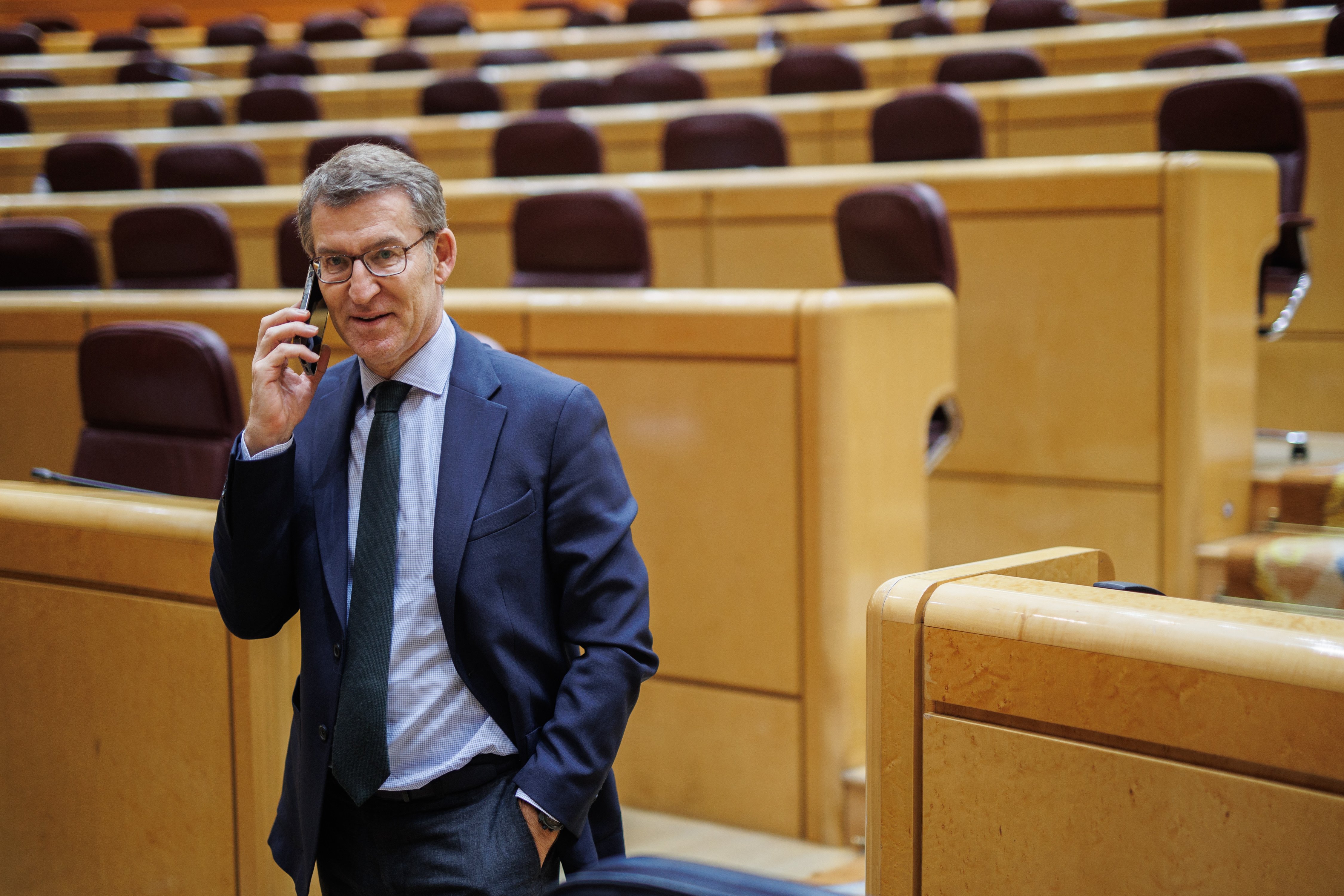 Alberto Núñez Feijóo acusa el PSOE de "debilitar l'Estat més que els independentistes"