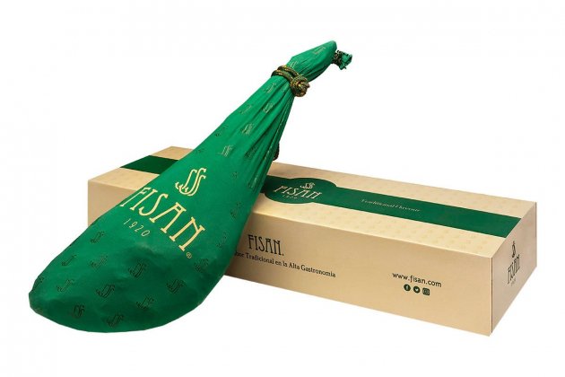 Jamón de cebo de campo ibérico 50% raza ibérica Fisán1 Jamón de cebo de campo ibérico 50% raza ibérica Fisán1