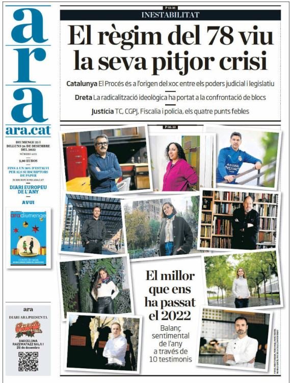 ara 25 de desembre ara 25 de desembre