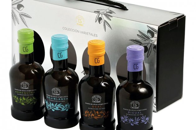 Estotgi col·lecció de 4 varietats d'oli d'oliva verge extra Estotgi col·lecció de 4 varietats d'oli d'oliva verge extra