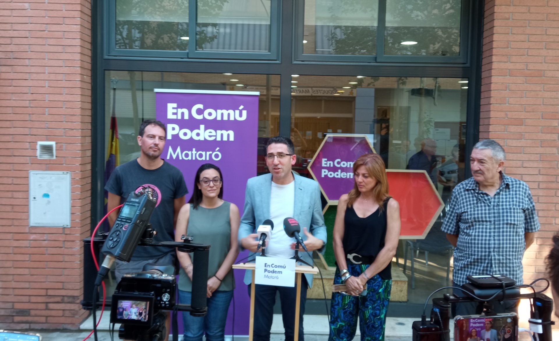 Sergi Morales Mataro EN Comu Podemos Mataro