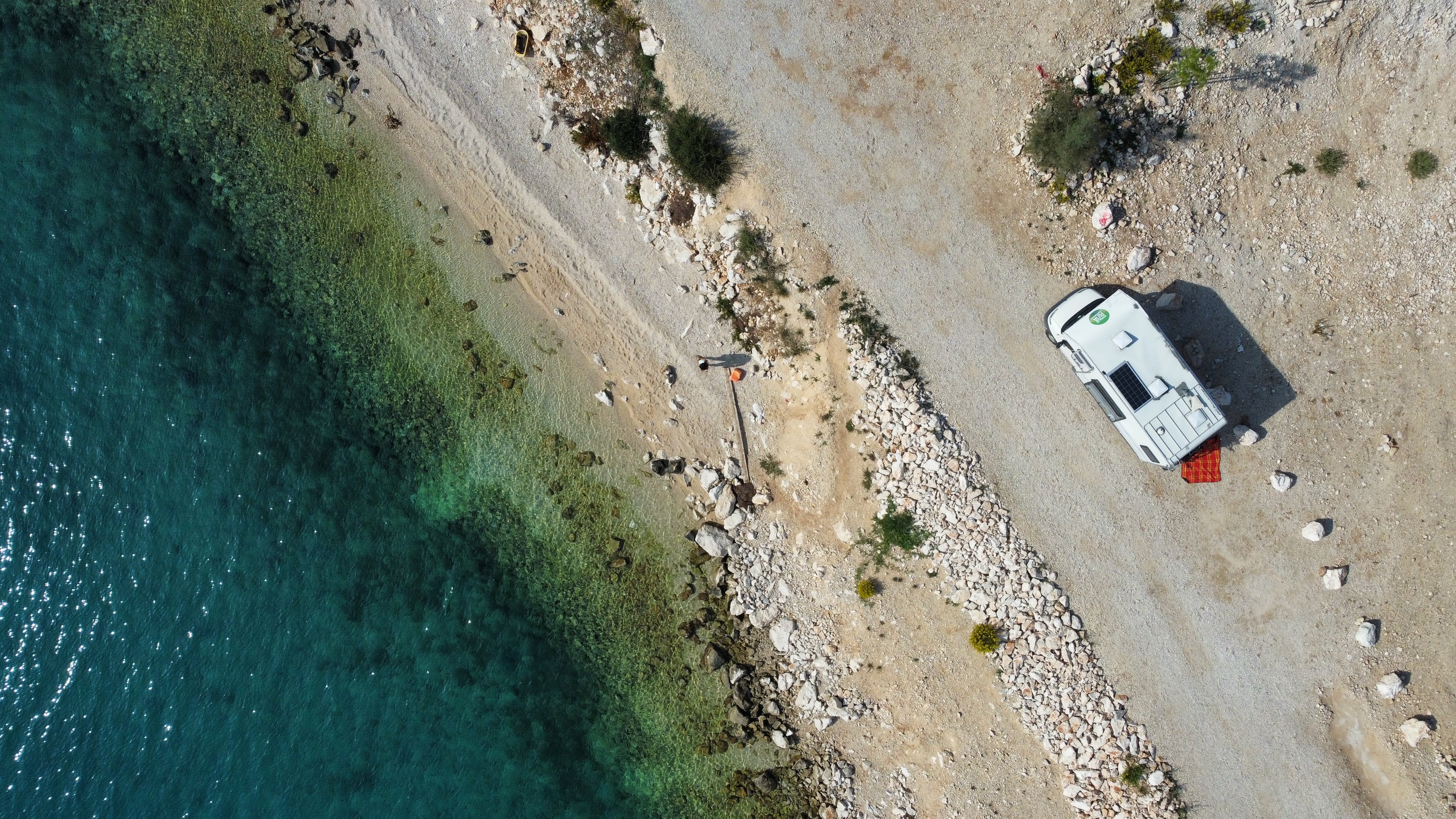 Lloc per dormir a Komarna, just abans de la frontera bosniana