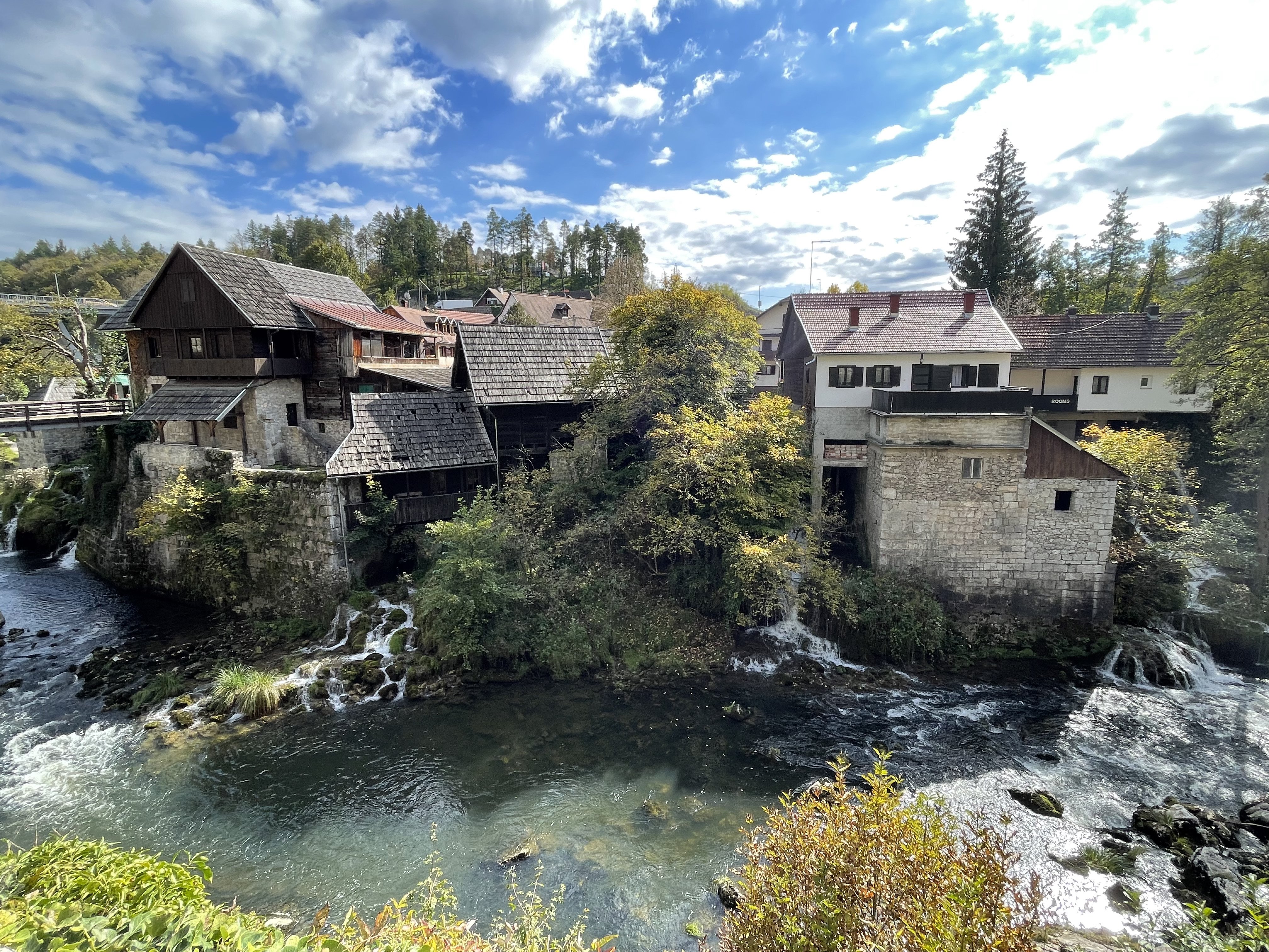 Rastoke, un poble croat que flota sobre les aigües de dos rius