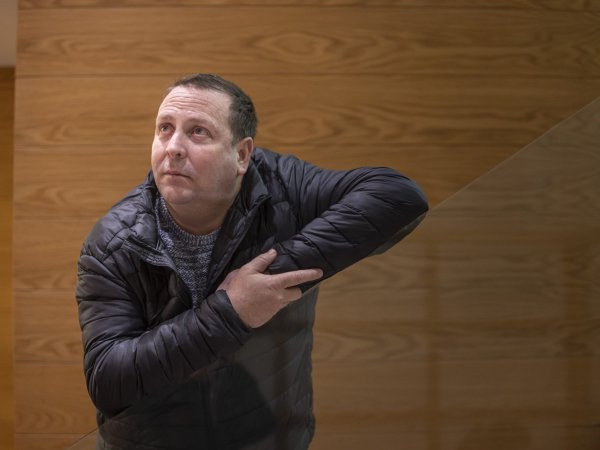 Joaquín Andrés CCOO Glovo escala / Foto: Montse Giralt