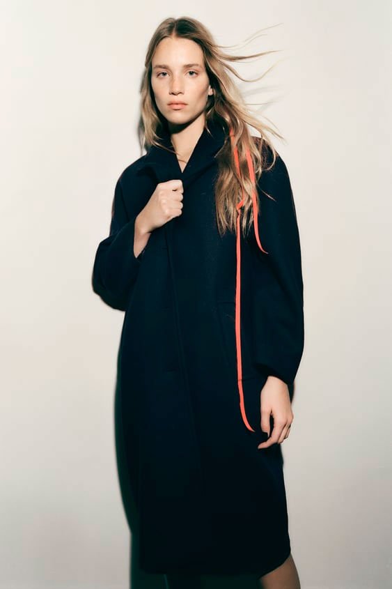 Abrigo de lana oversize Abrigo de lana oversize