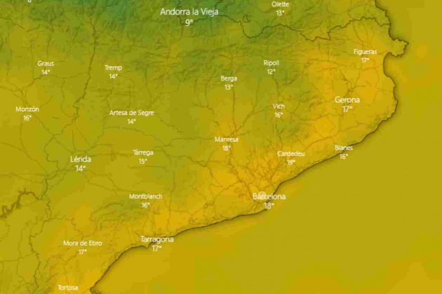 ¡El último día del año hará más calor! Los termómetros volverán a rozar los 20 ºC / Fuente: Windy ICON-EU