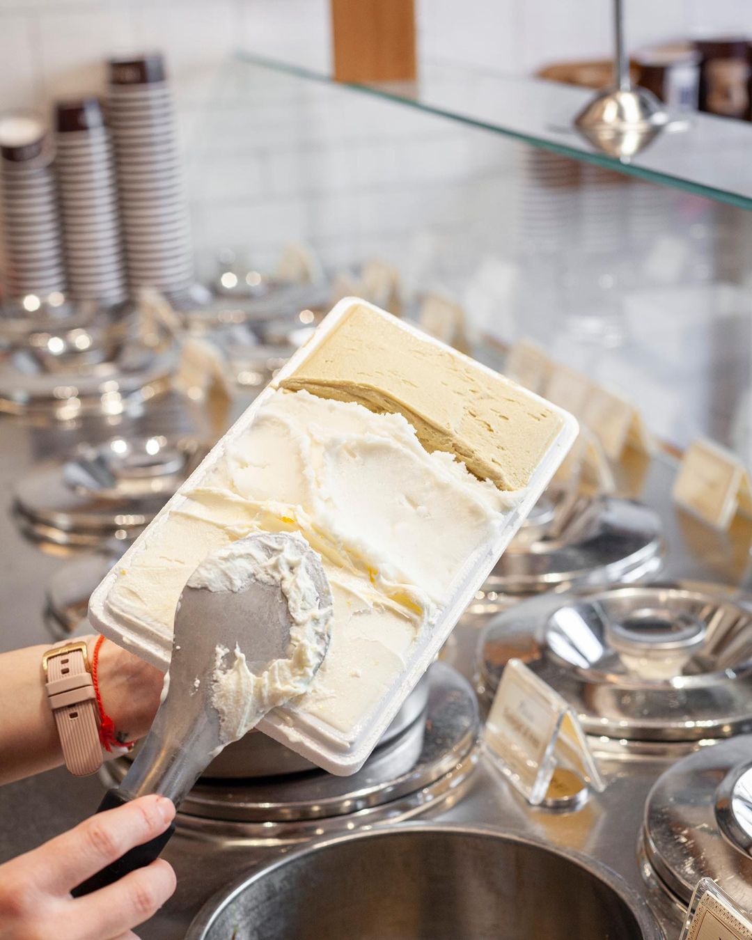 Gelat de torró de crema cremada / Foto: Instagram Gelat de torró de crema cremada / Foto: Instagram