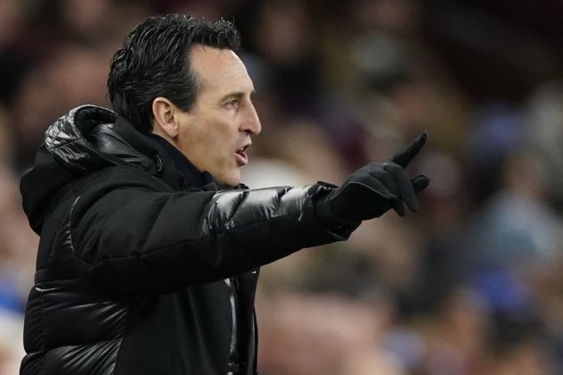 Unai Emery entrenant Aston Villa / Foto: EFE - Tim Keeton