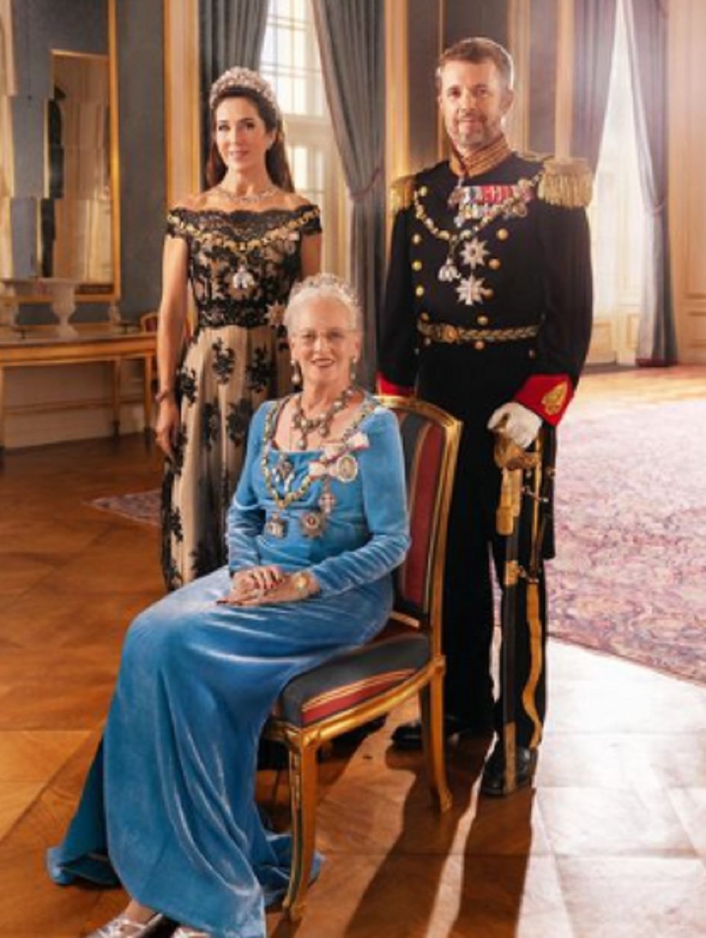 Margarita, Federico y Mary de Dinamarca IG Margarita, Federico y Mary de Dinamarca IG