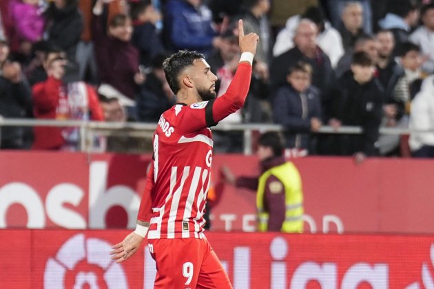 Taty Castellanos celebra gol Girona / Foto: EFE