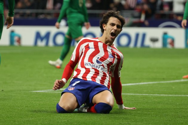 Joao Félix celebra gol Atlético Madrid / Foto: EFE - Kiko Huesca