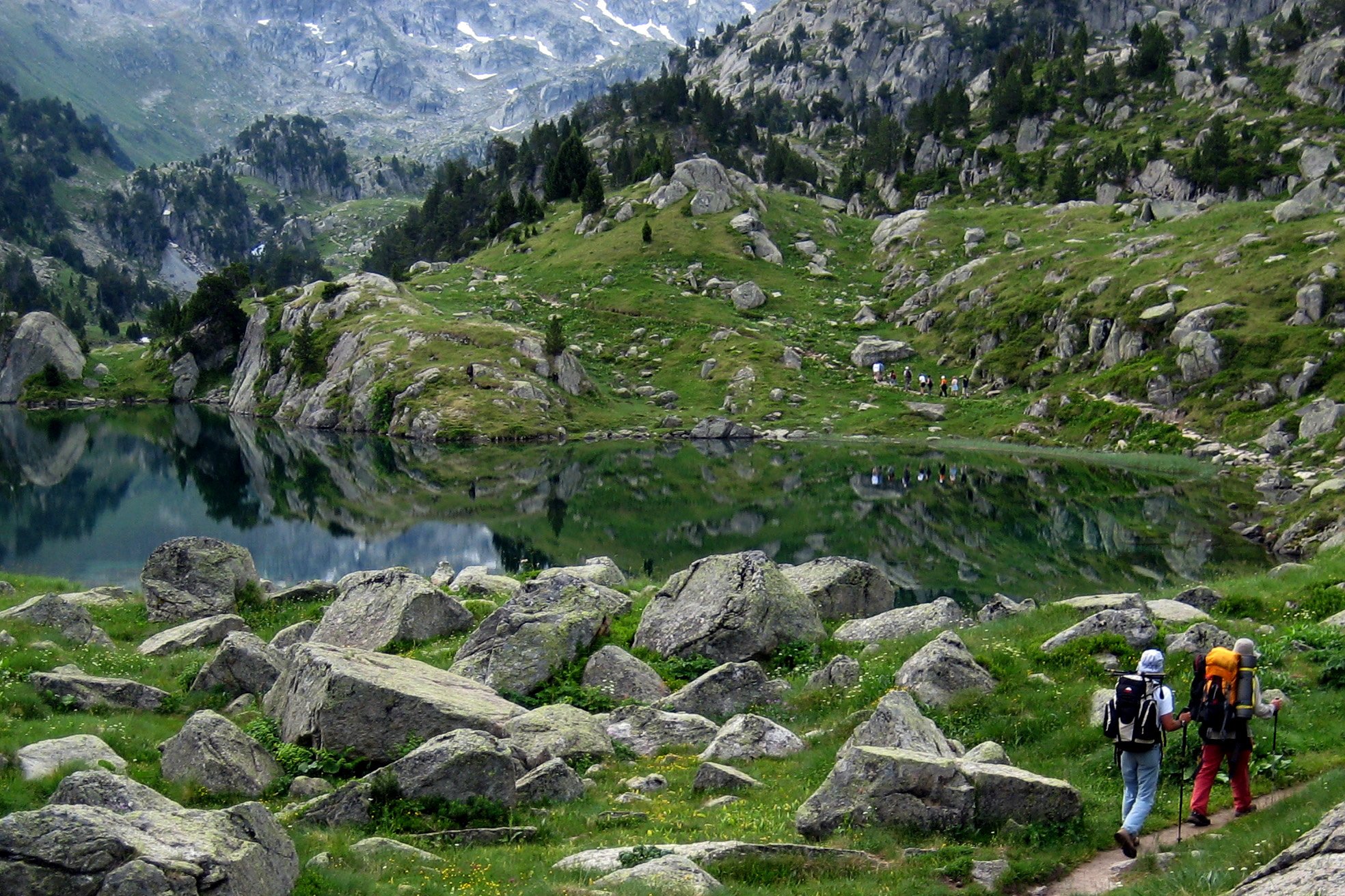 El Parque Nacional de Aigüestortes reb 560.000 personas en el 2017