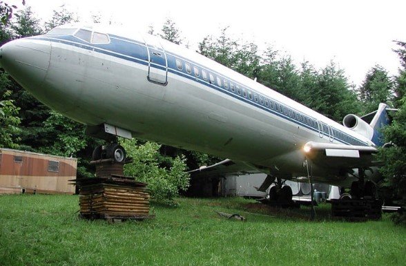 ¿Un avión como vivienda?