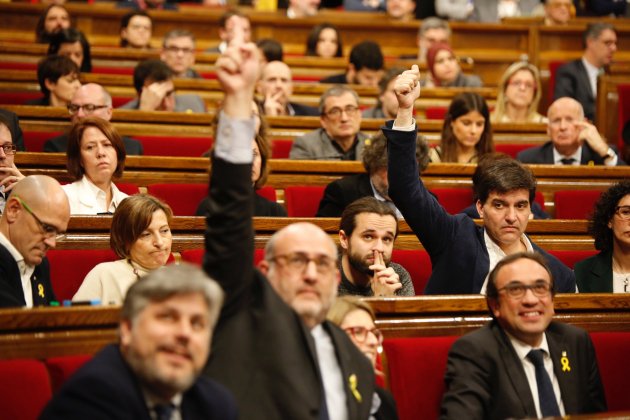 ERC JxCAT Eduard Pujol Sergi Sabrià / Sergi Alcàzar ERC JxCAT Eduard Pujol Sergi Sabrià / Sergi Alcàzar