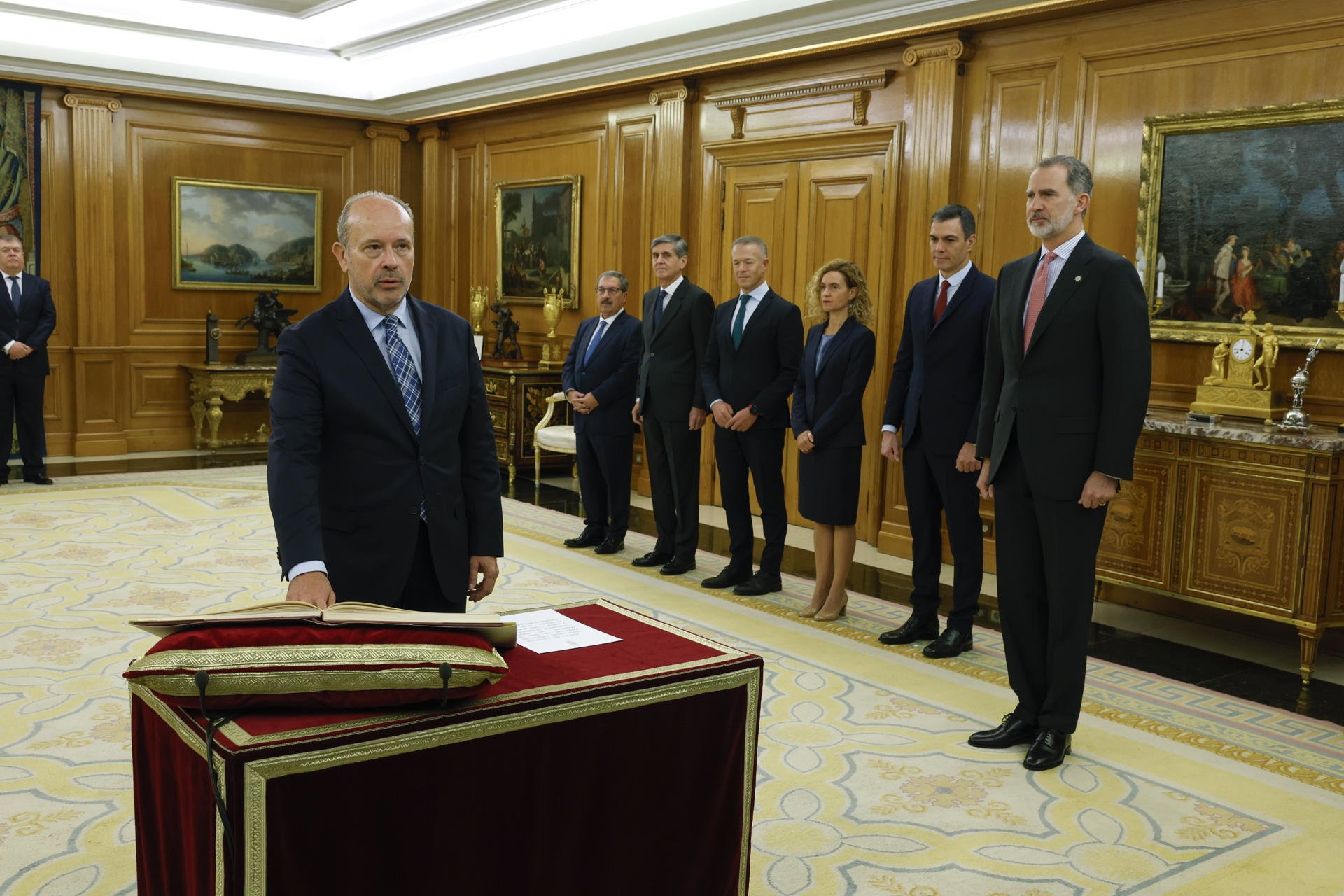 Els quatre nous magistrats del TC juren el càrrec a la Zarzuela