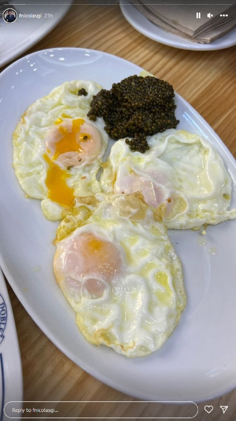 Petit Nicolás, ous amb caviar Stories IG Petit Nicolás, ous amb caviar Stories IG