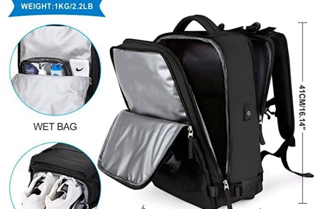 Mochila viaje equipaje de mano🎒✈️ La mochila SZLX de viaje esta diseñ
