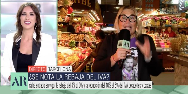 Mayka Navarro Boqueria Patricia Pardo Telecinco Mayka Navarro Boqueria Patricia Pardo Telecinco