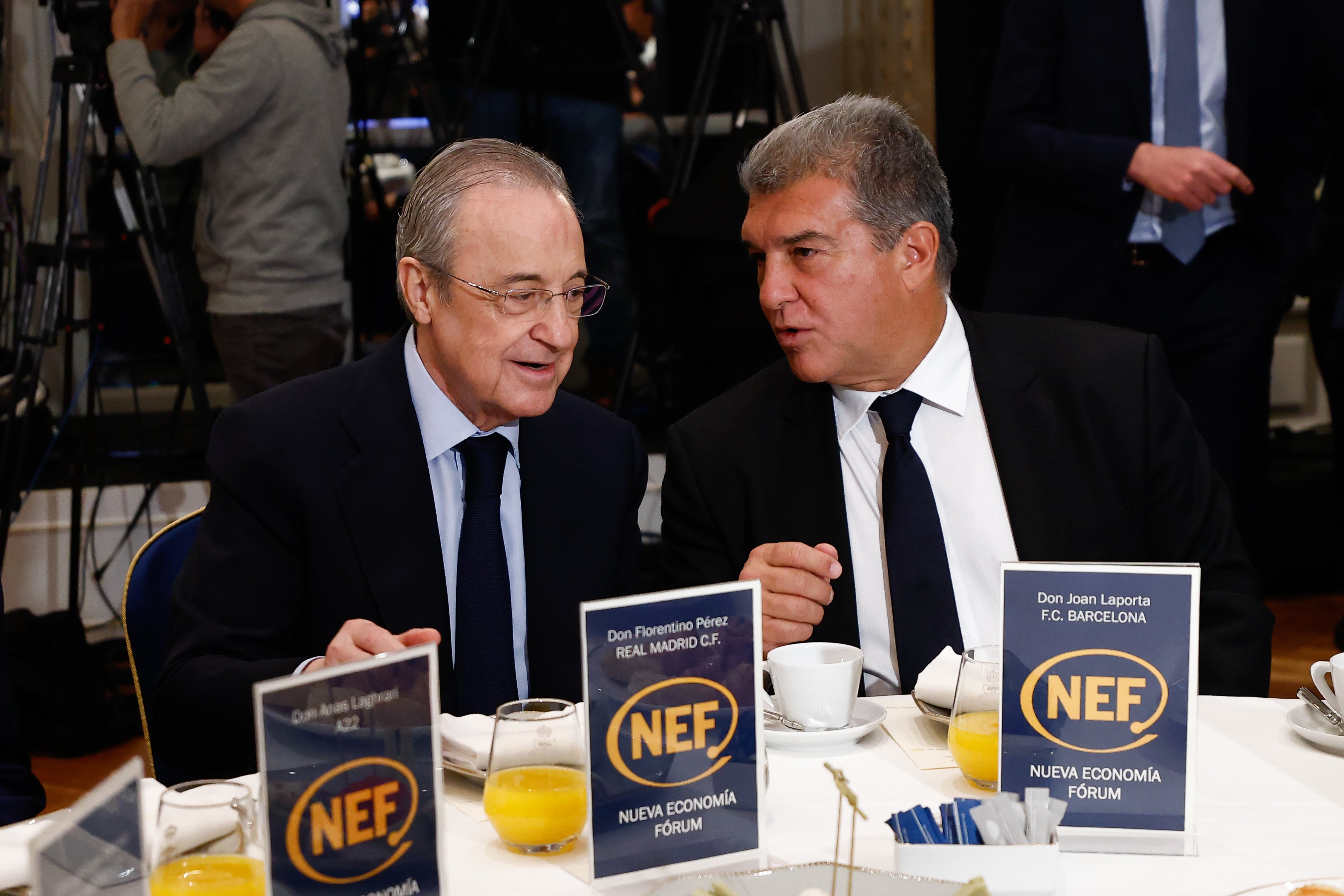 Florentino Pérez i Joan Laporta, atents al nou Mbappé, el nen d'or de França de 17 anys