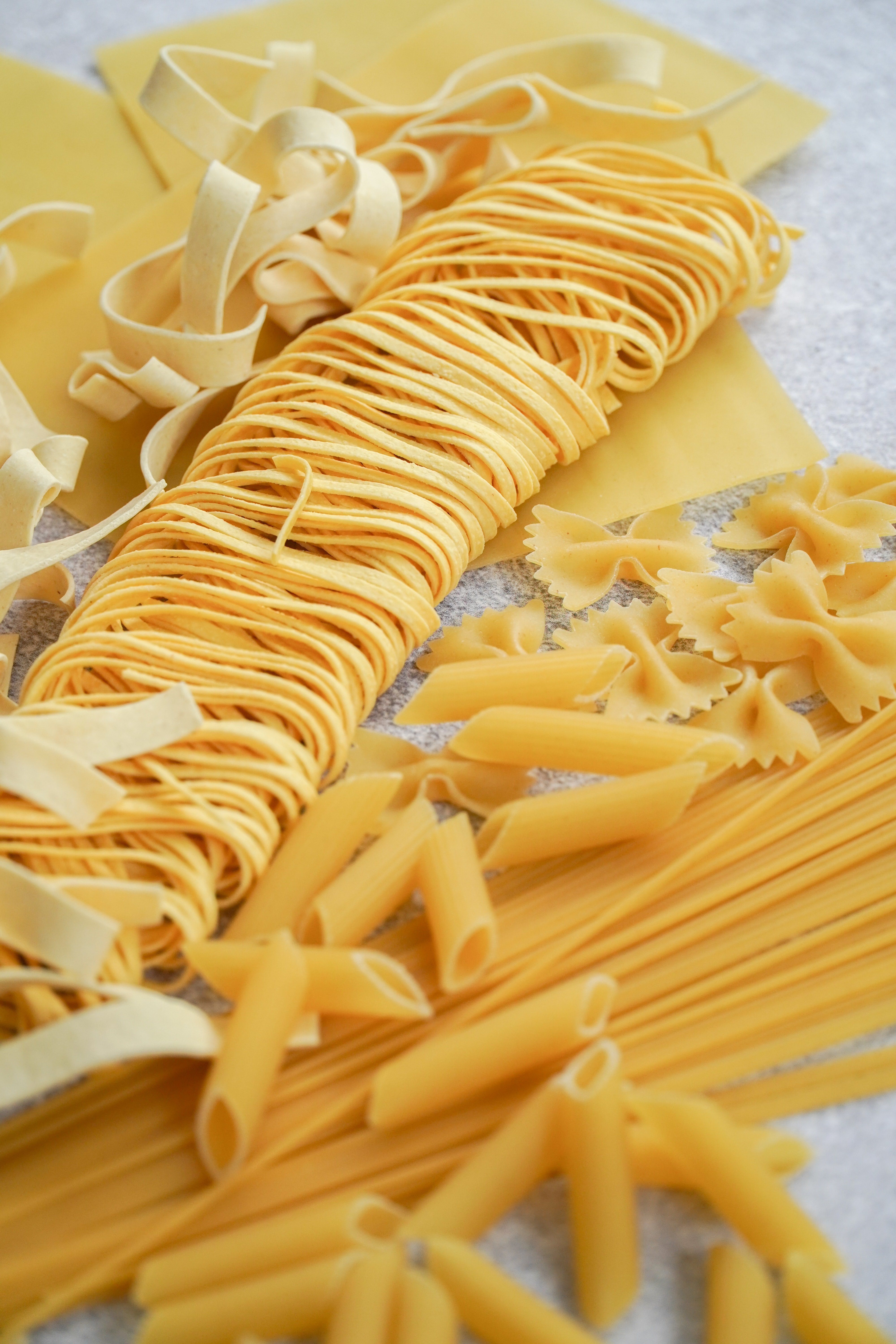 Diferentes tipos de pasta / Foto: Unsplash