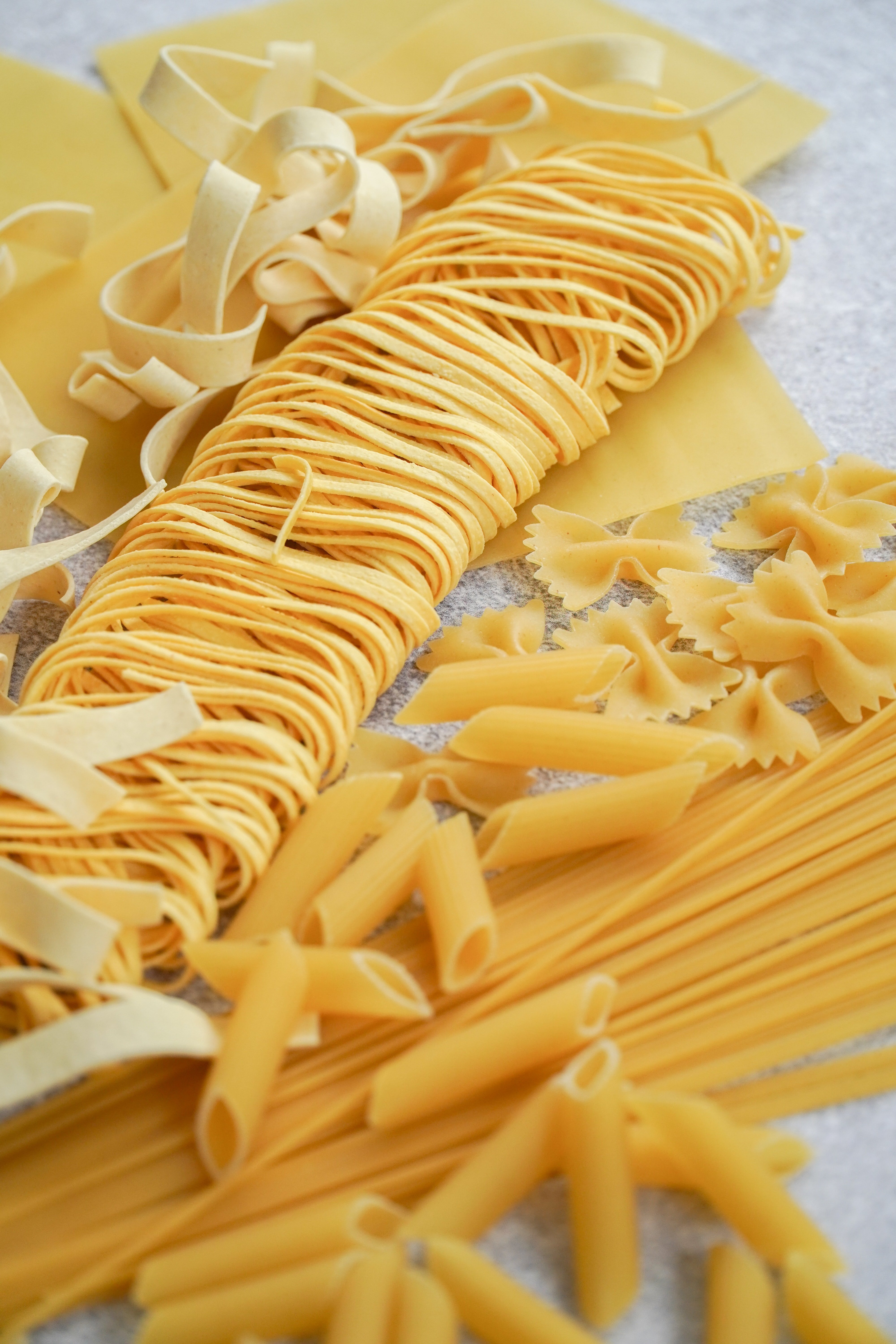 Diferents tipus de pasta / Foto: Unsplash Diferents tipus de pasta / Foto: Unsplash