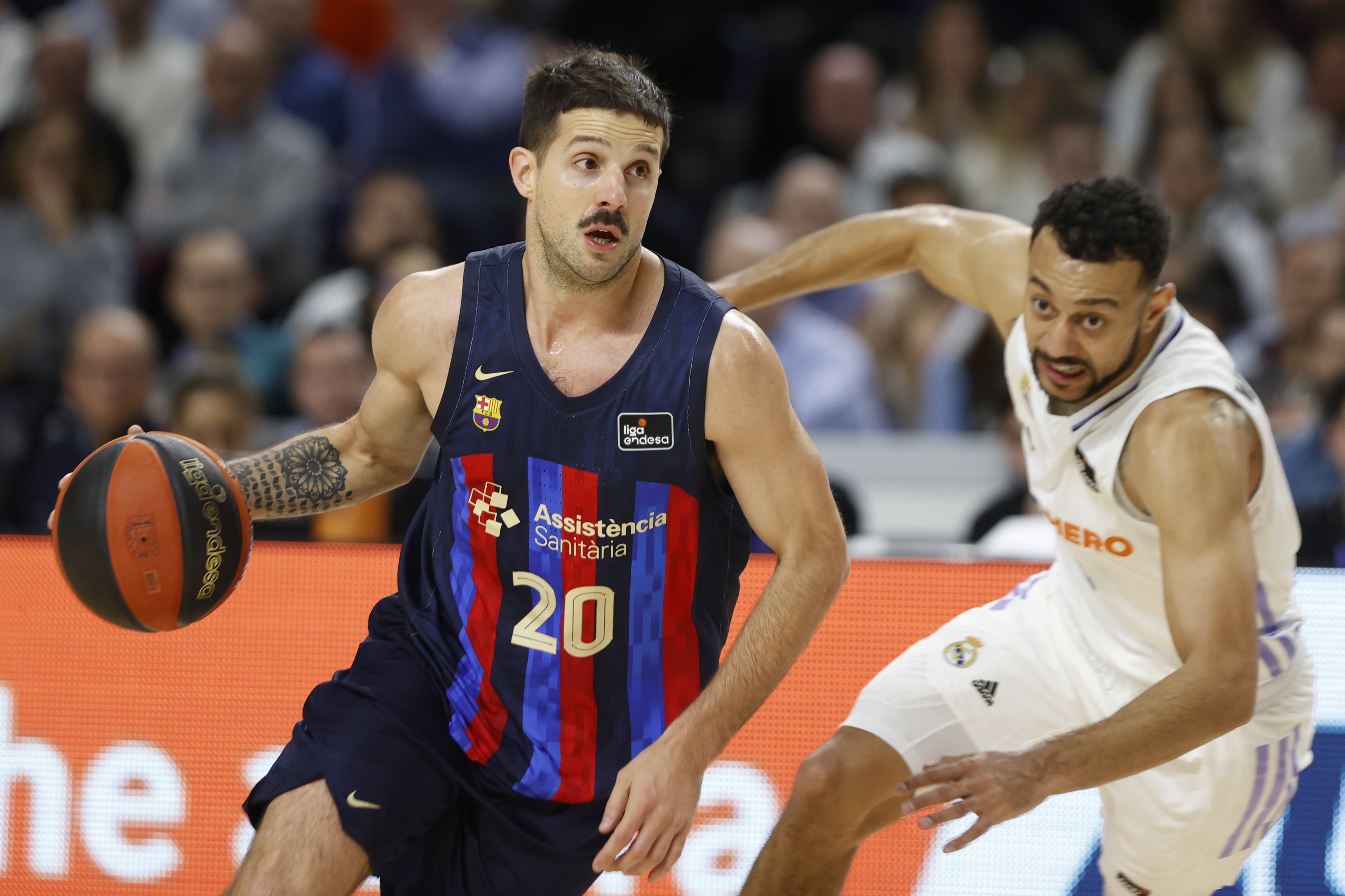 Un Barça molt sòlid supera el Reial Madrid en el Clàssic de Nadal de la Lliga Endesa (78-87)