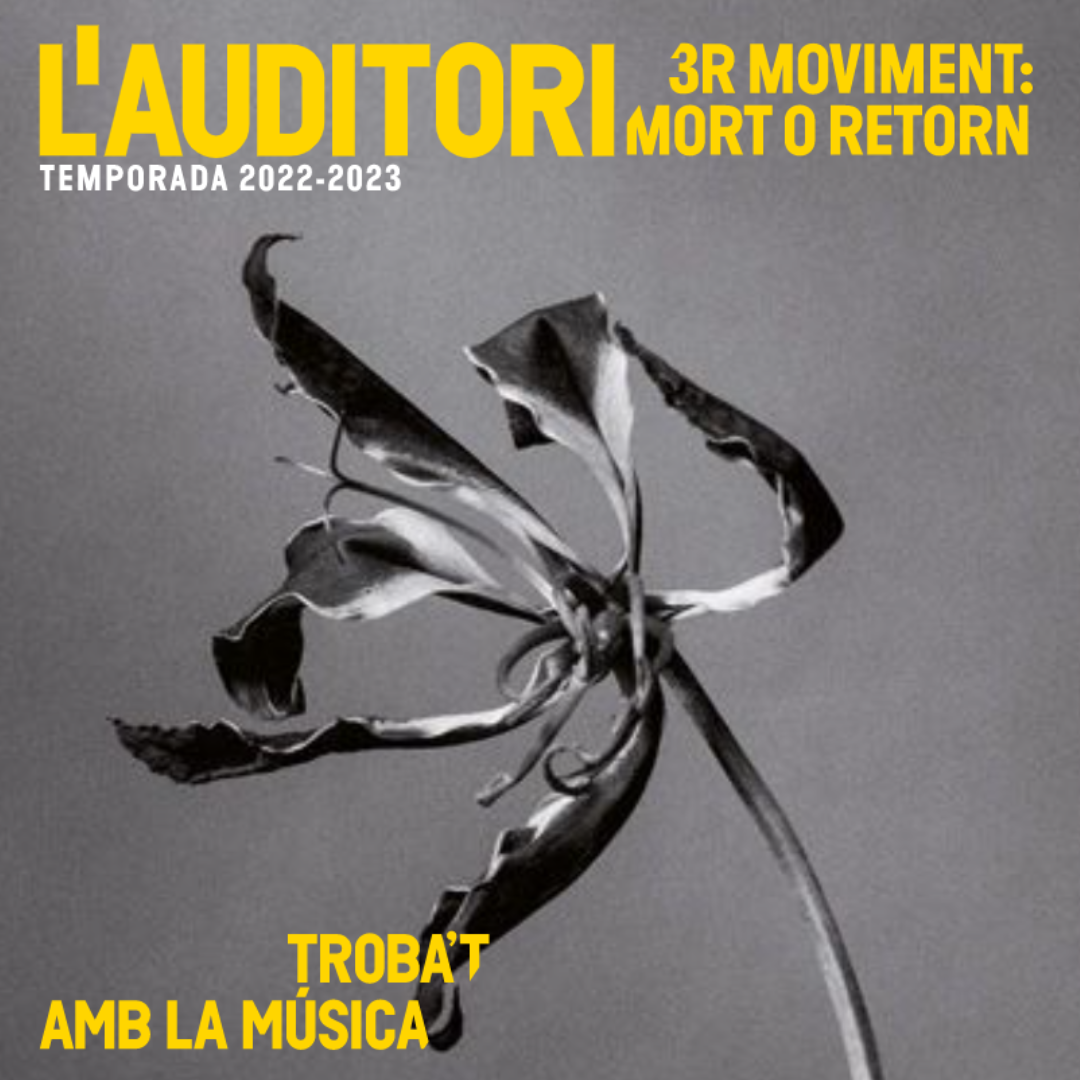 La nova temporada de L’Auditori aposta pels grans creadors actuals del país