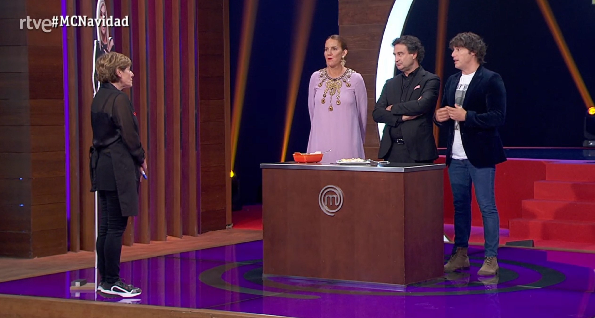Jordi Cruz i Anabel Alonso Masterchef RTVE Jordi Cruz i Anabel Alonso Masterchef RTVE