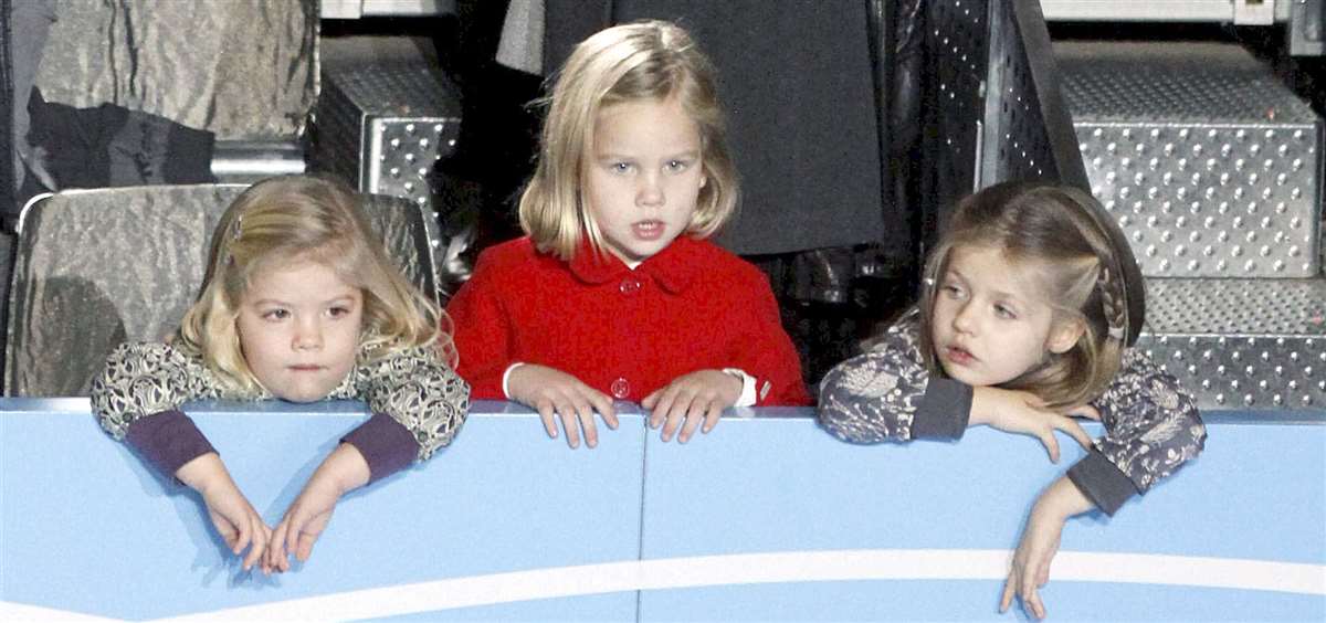 Leonor, Sofía e Irene