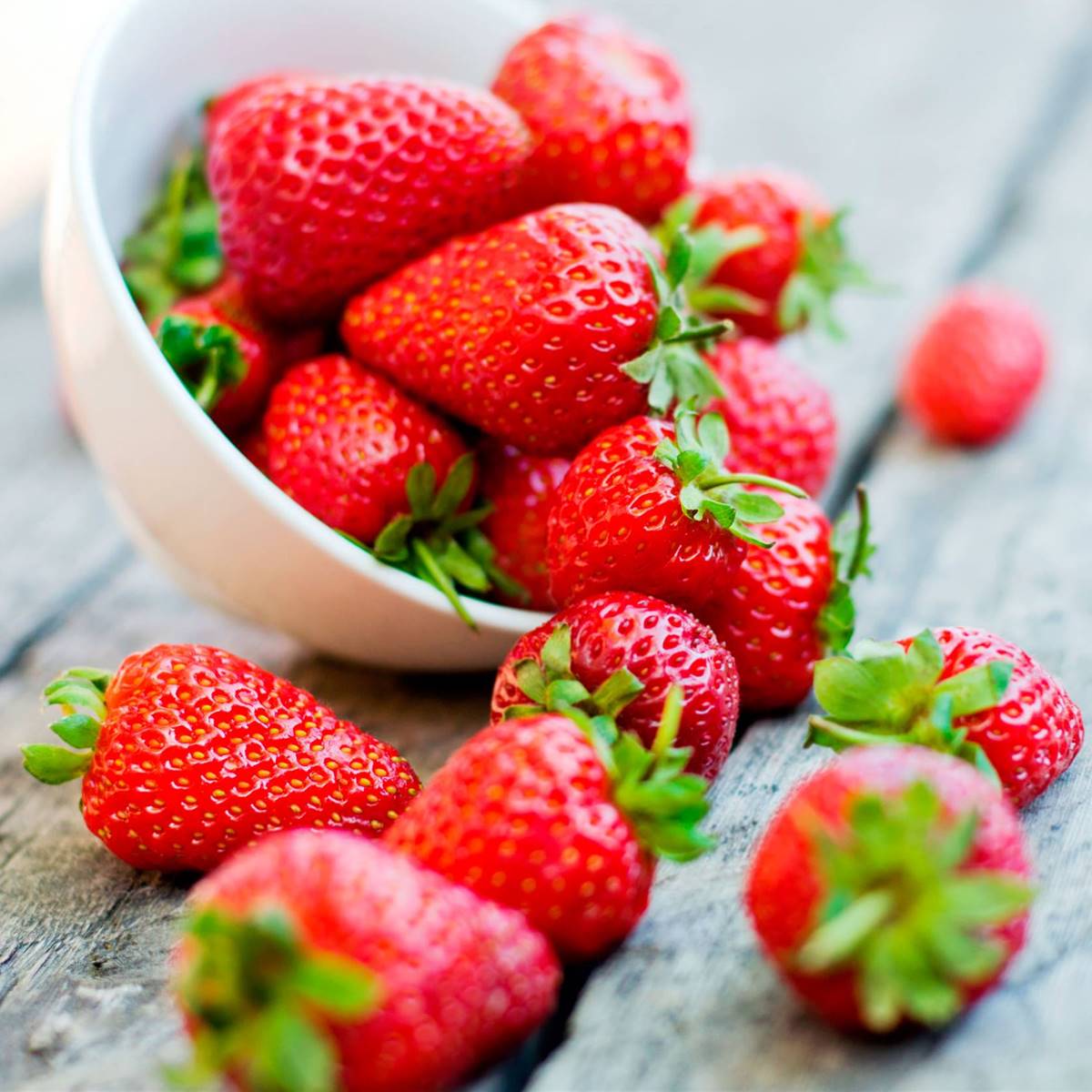 ¿Cómo hay que lavar las fresas?