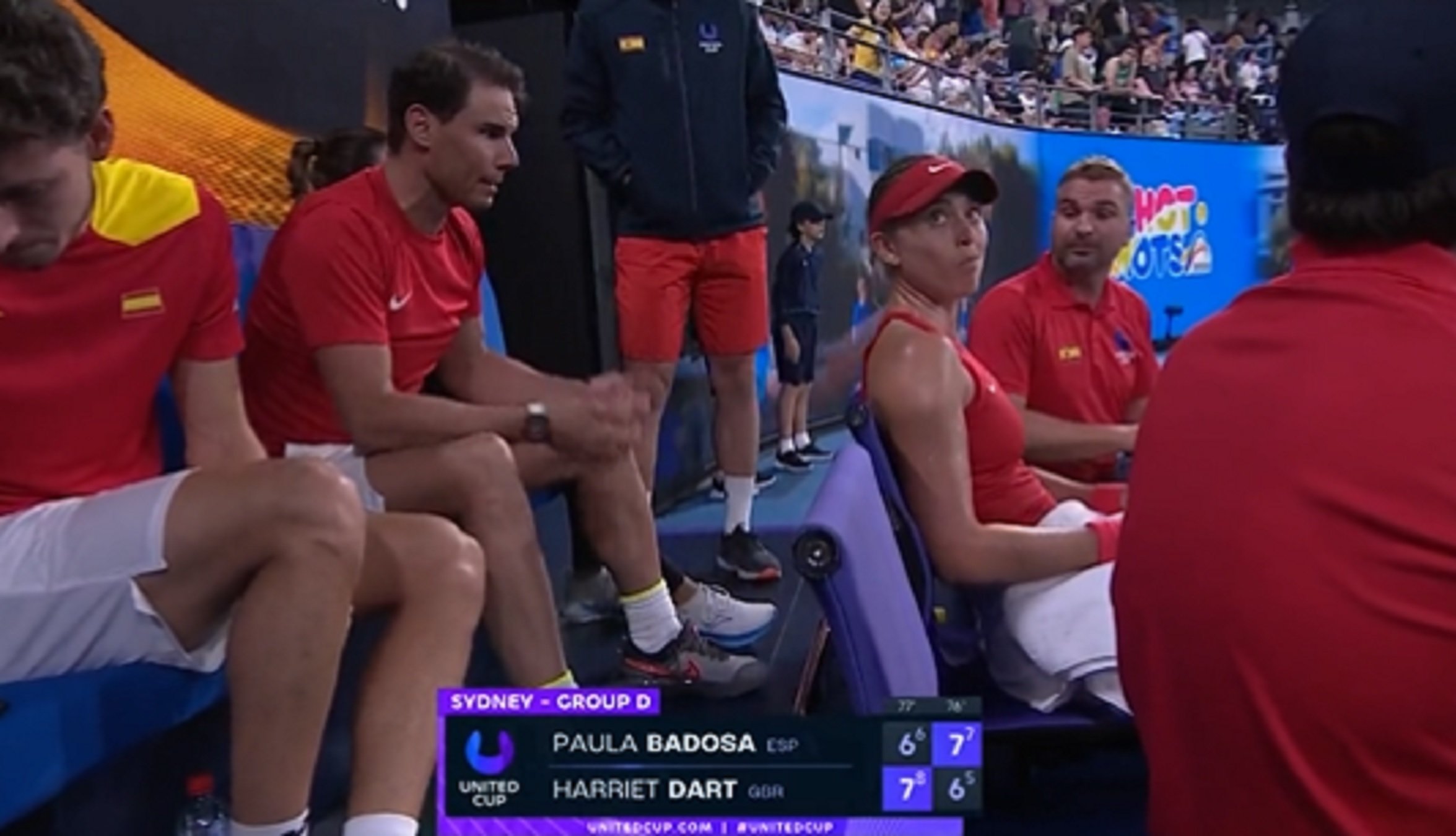 Rafa Nadal y Paula Badosa Twitter