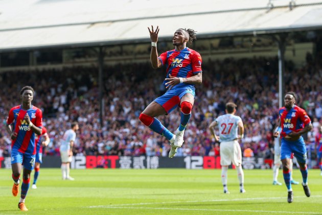 Wilfired Zaha celebrando un gol con el Crystal Palace / Foto: Europa Press