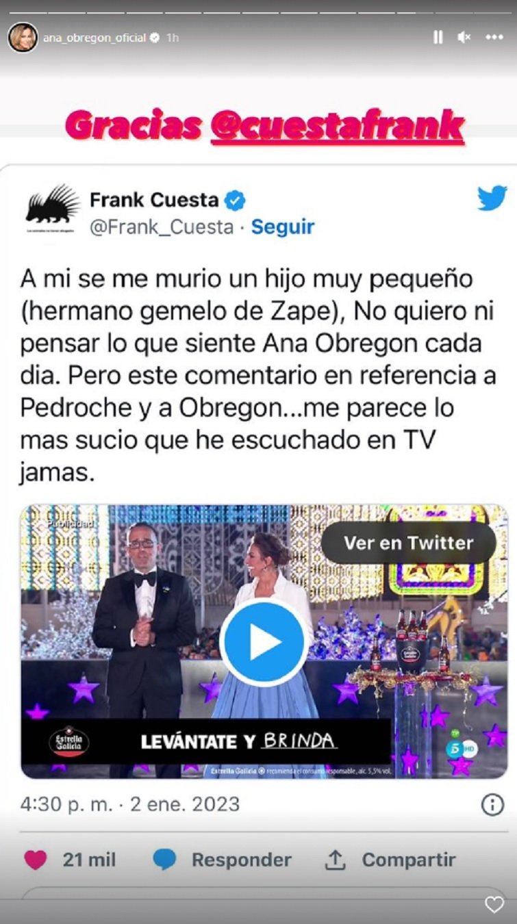 Ana Obregón Stories IG Ana Obregón Stories IG