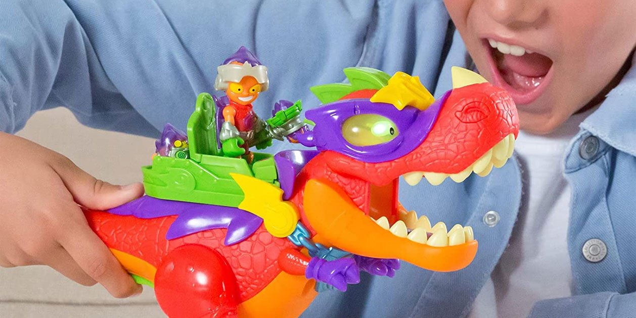 El dinosaurio de Superthings, rebajado para Reyes y batiendo récords de venta en Amazon
