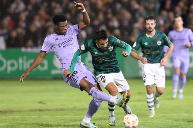 Aurélien Tchouaméni Cacereño Real Madrid / Foto: EFE